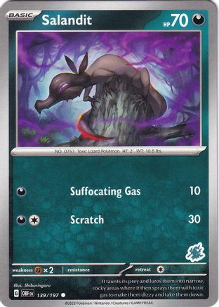 Salandit (Darkrai) (139) - Battle Academy 2024