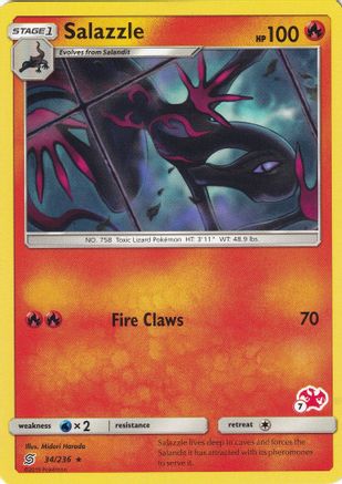 Salazzle (#7 Charizard) (34) - Battle Academy