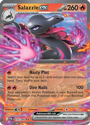 Salazzle ex (16) Holofoil - Perfect Order