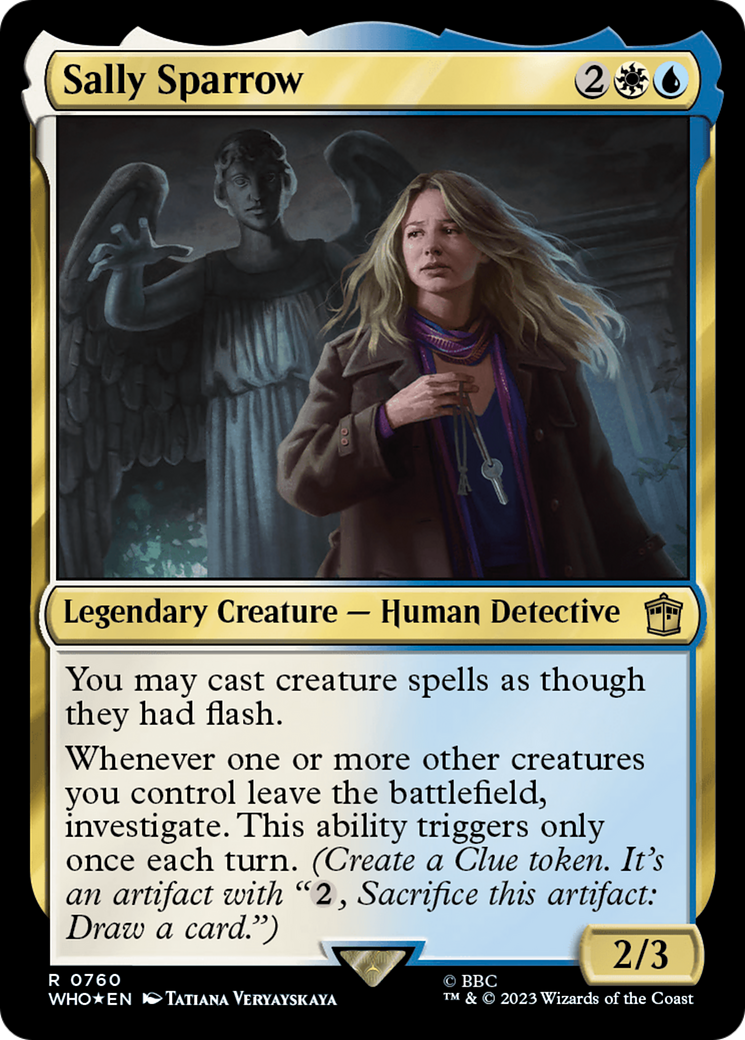 Sally Sparrow (760) Surge Foil - Doctor Who