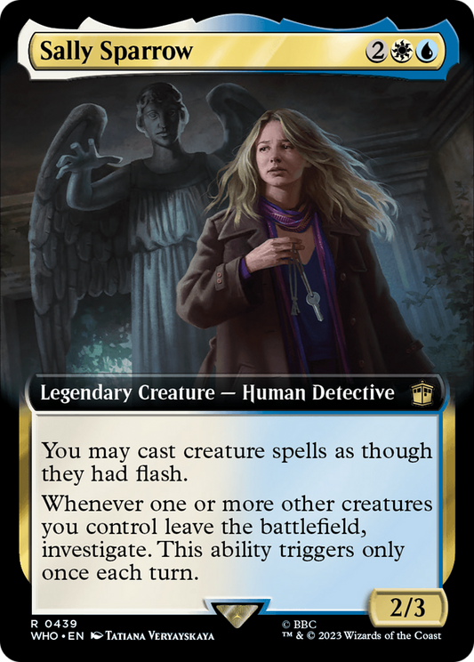 Sally Sparrow (Extended Art) (439) Foil - Doctor Who
