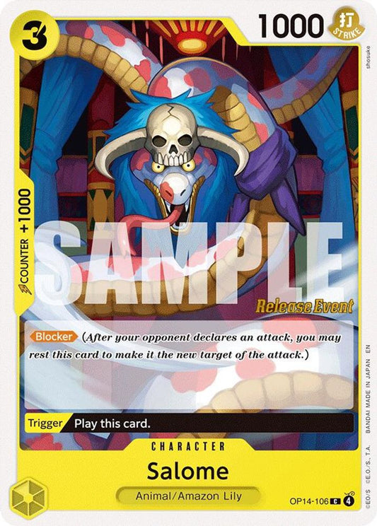 Salome (OP14-106) Release Event Cards