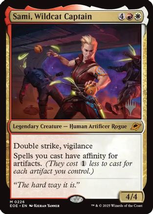 Sami, Wildcat Captain (Promo Pack) (226) Foil - Edge of Eternities