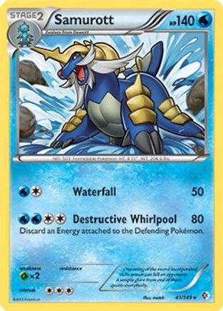 Samurott (Deck Exclusives) (41) - Boundaries Crossed