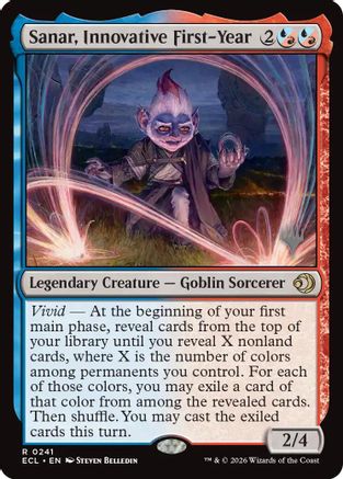Sanar, Innovative First-Year (Promo Pack) (241) Foil - Lorwyn Eclipsed
