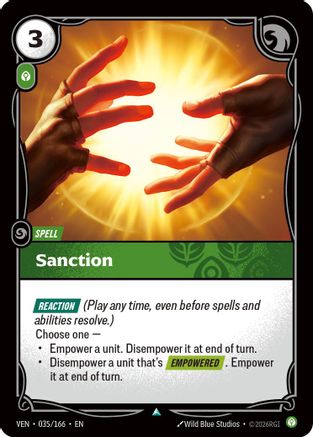 Sanction (035) Foil - Vendetta