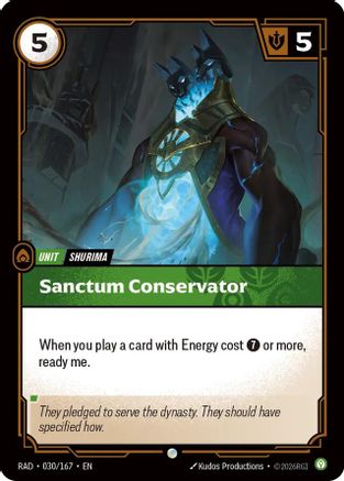 Sanctum Conservator (030) - Radiance