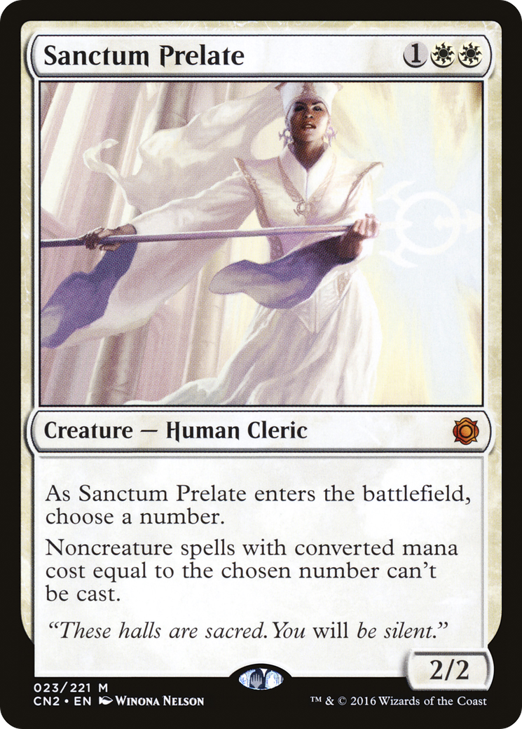 Sanctum Prelate (023) Foil - Conspiracy: Take the Crown