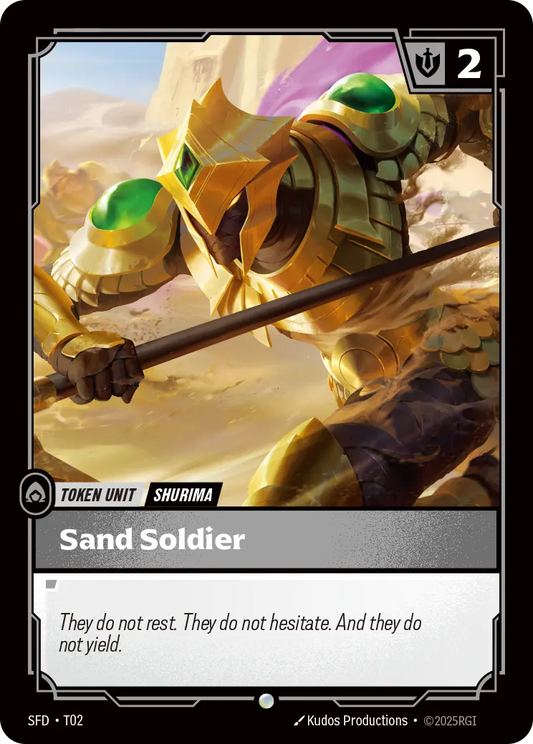 Sand Soldier // Buff (T02) - Spiritforged