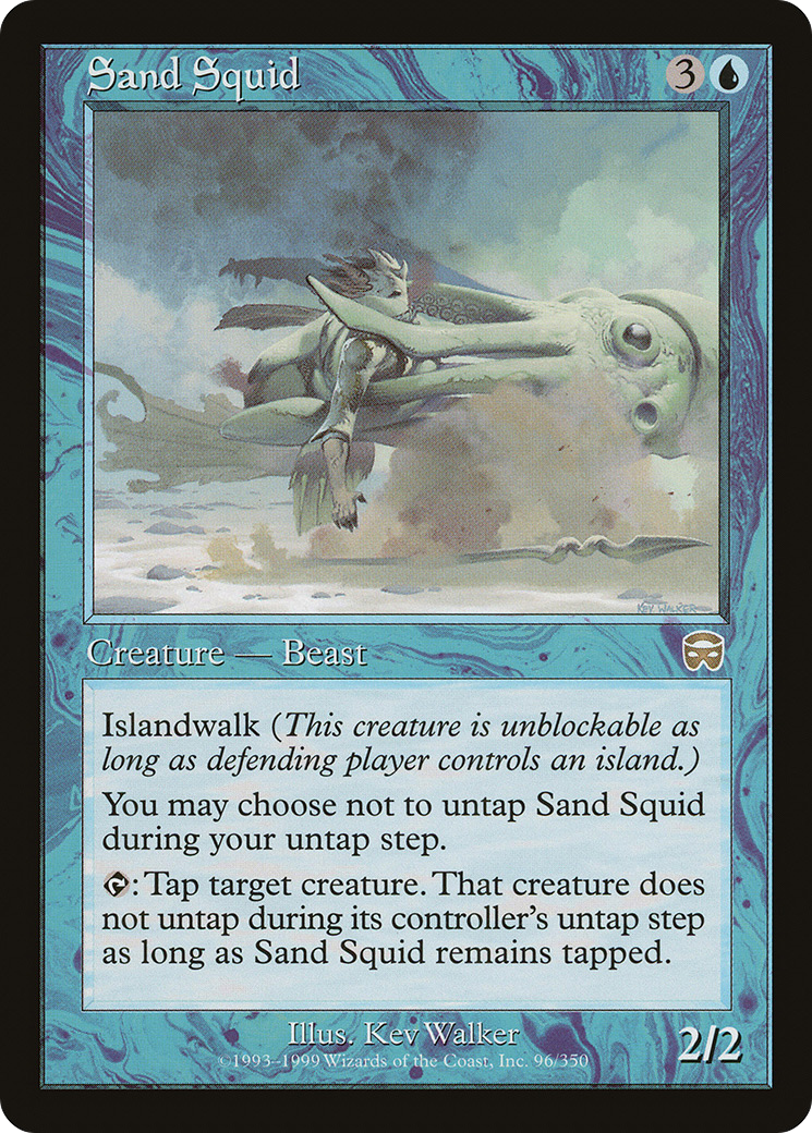 Sand Squid (096) - Mercadian Masques