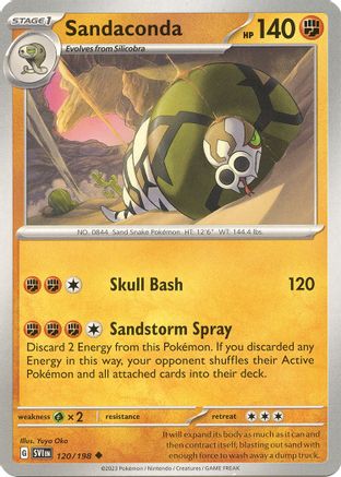Sandaconda (120) - Scarlet & Violet