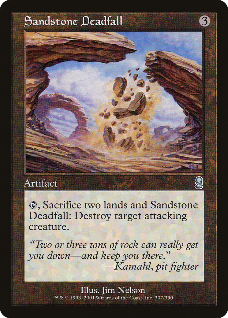 Sandstone Deadfall (307) Foil - Odyssey