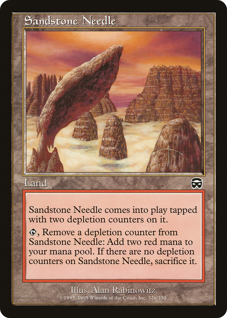 Sandstone Needle (326) Foil - Mercadian Masques