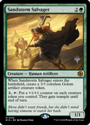 Sandstorm Salvager (Promo Pack) (019) - Secrets of Strixhaven