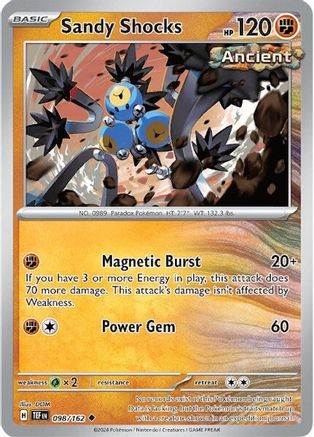 Sandy Shocks (98) Reverse Holofoil - Temporal Forces
