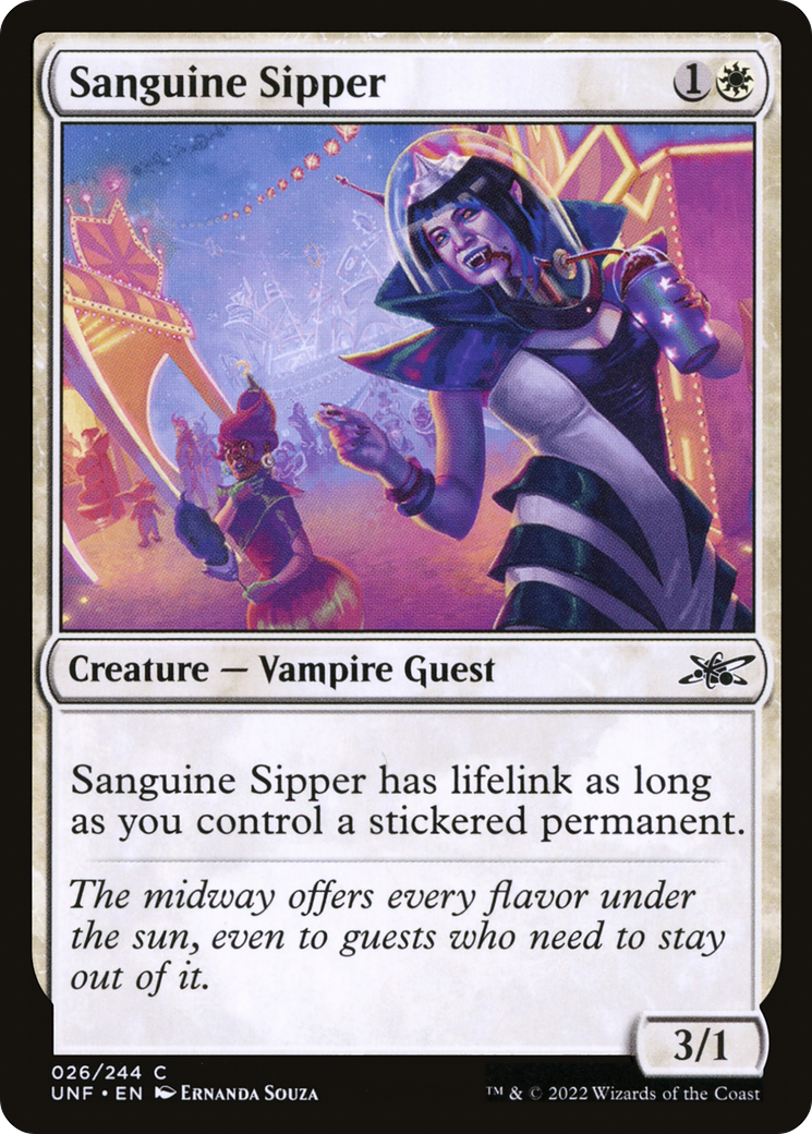 Sanguine Sipper (026) - Unfinity Foil