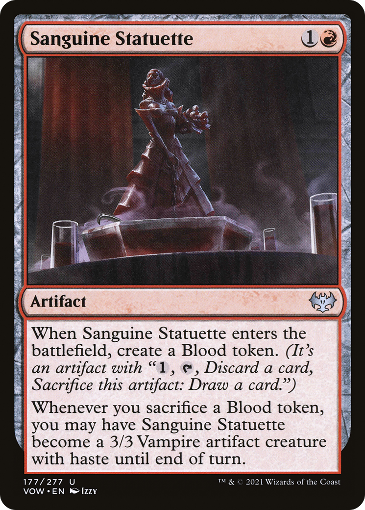 Sanguine Statuette (177) - Innistrad: Crimson Vow Foil