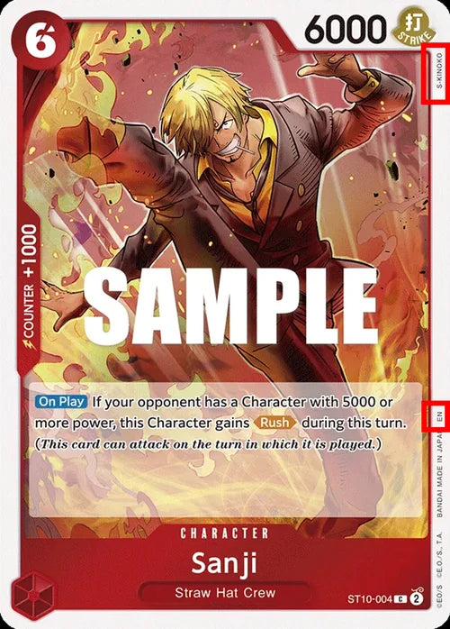 Sanji (Luffy Deck) (ST10-004)