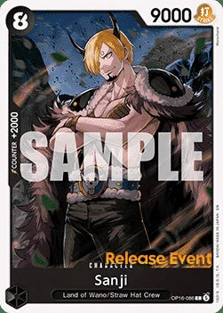Sanji (OP16-086) Release Event Cards