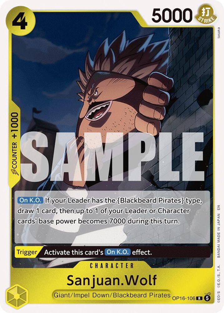 Sanjuan.Wolf (OP16-106) Foil
