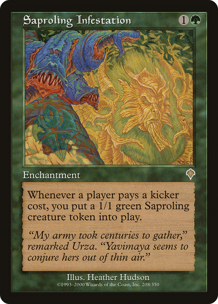 Saproling Infestation (208) - Invasion