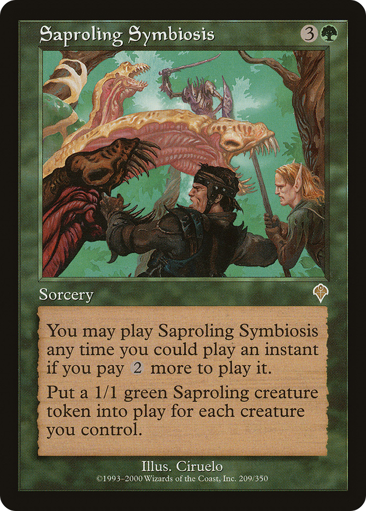 Saproling Symbiosis (209) Foil - Invasion