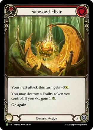 Sapwood Elixir (FAB436) Cold Foil - Flesh and Blood: Promo Cards