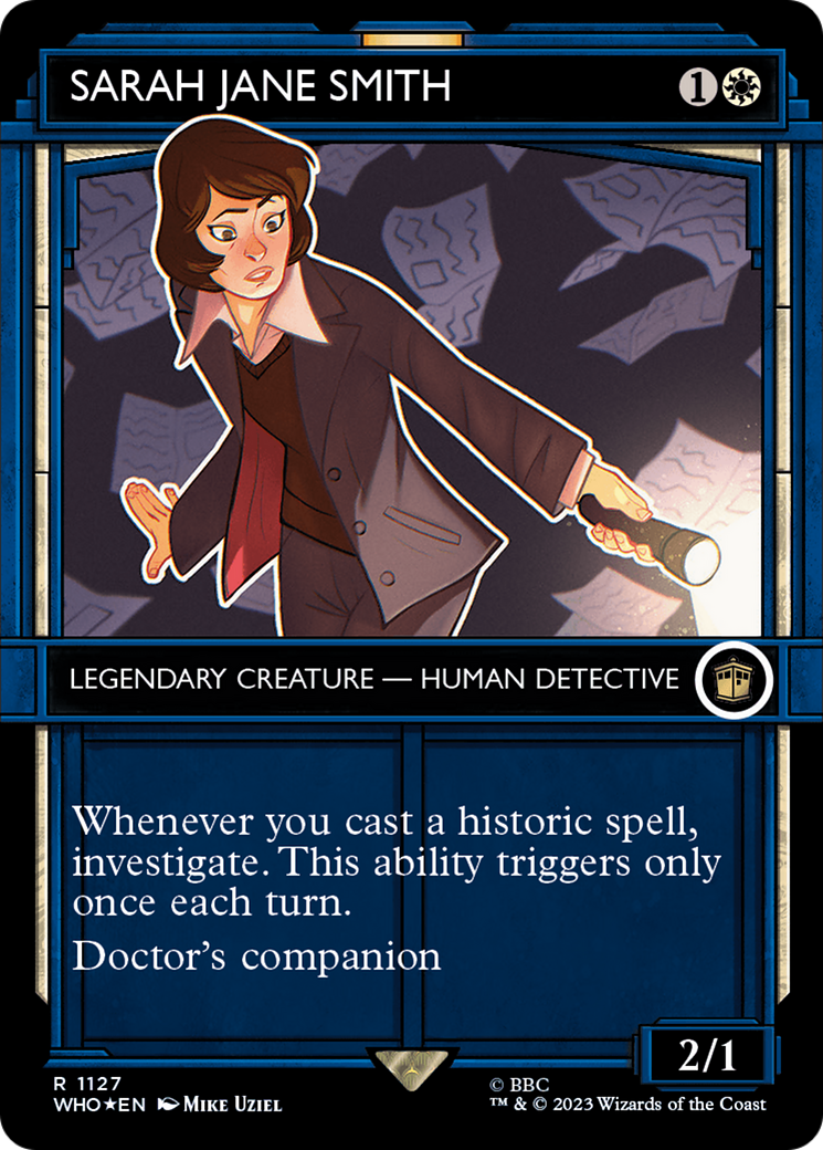 Sarah Jane Smith (Showcase) (1127) Surge Foil - Doctor Who