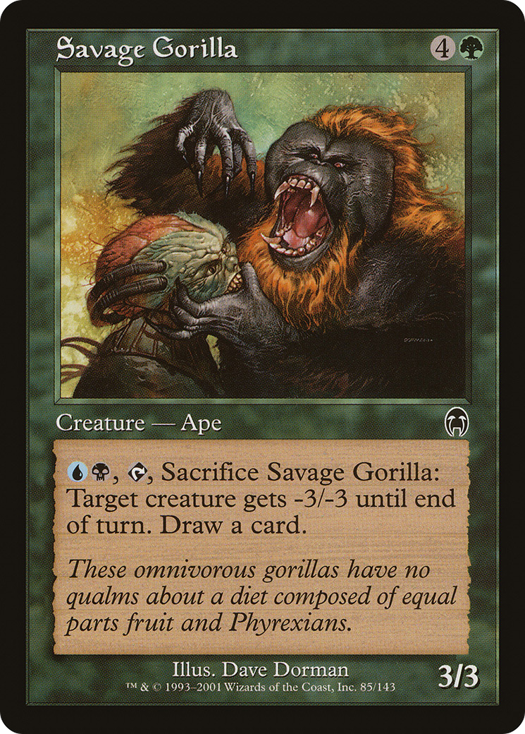 Savage Gorilla (085) Foil - Apocalypse