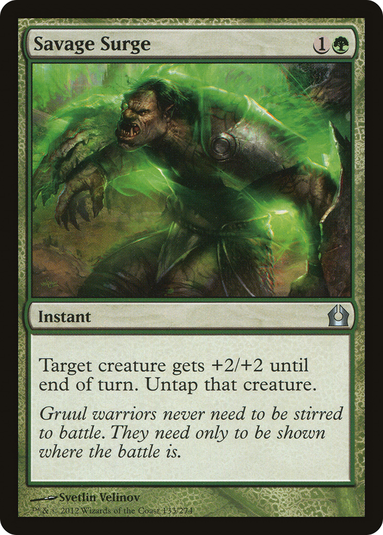 Savage Surge (133) Foil - Return to Ravnica