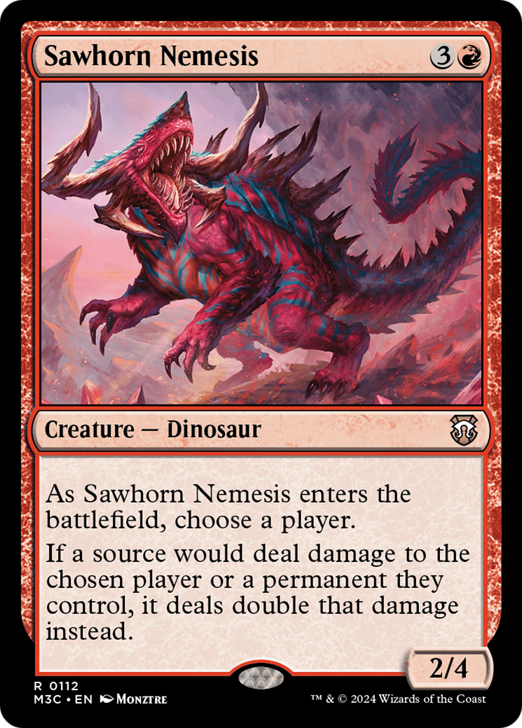 Sawhorn Nemesis (112) - Commander: Modern Horizons 3