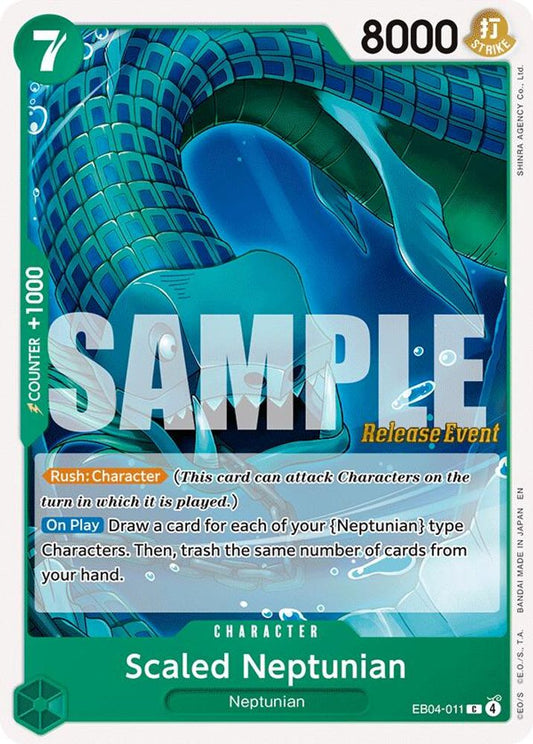 Scaled Neptunian (EB04-011) Release Event Cards