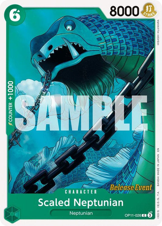 Scaled Neptunian (OP11-026) Release Event Cards