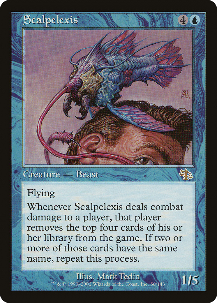 Scalpelexis (050) Foil - Judgment