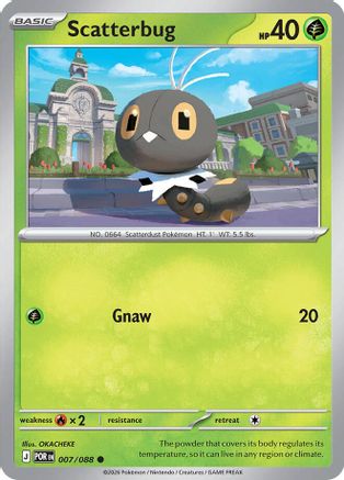 Scatterbug (7) Reverse Holofoil - Perfect Order