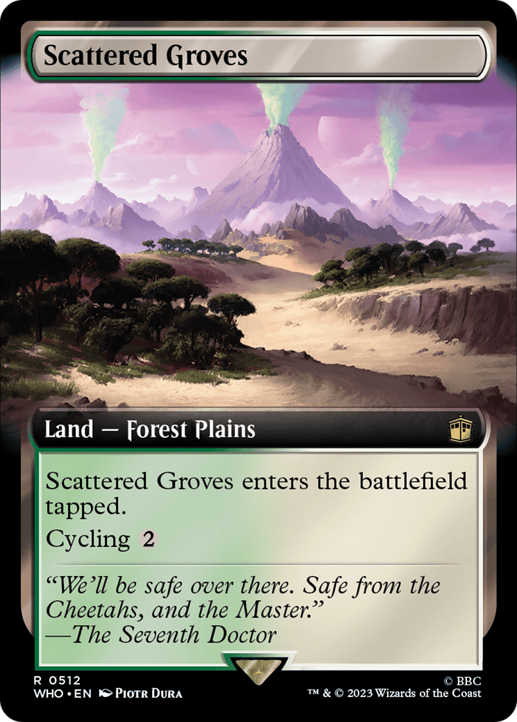 Scattered Groves (Extended Art) (512) - Doctor Who