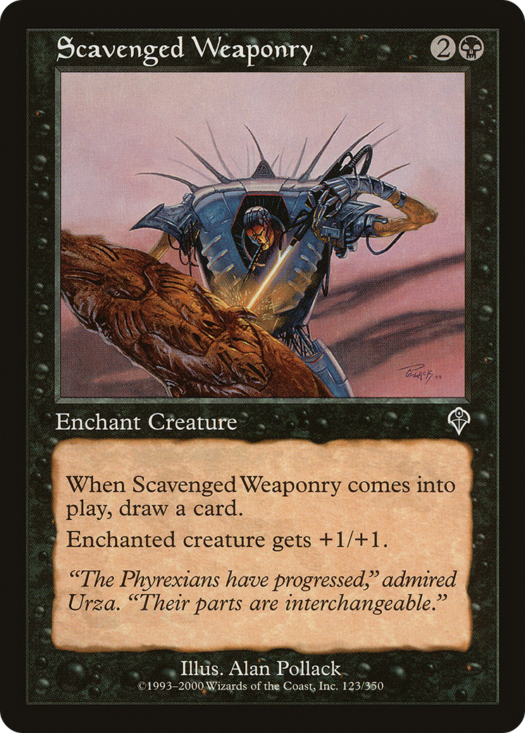 Scavenged Weaponry (123) Foil - Invasion