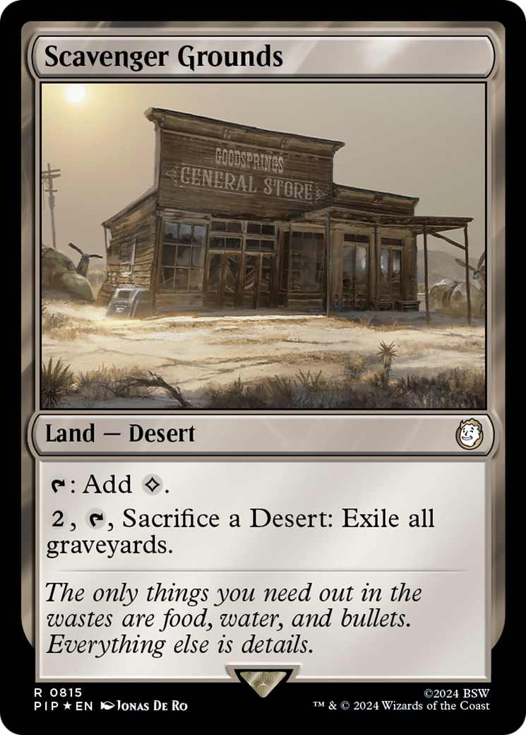 Scavenger Grounds (815) Surge Foil - Fallout
