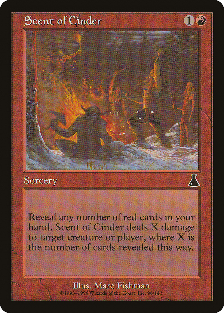 Scent of Cinder (096) - Urza's Destiny