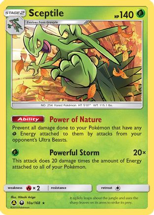 Sceptile (10a) Holofoil - Celestial Storm