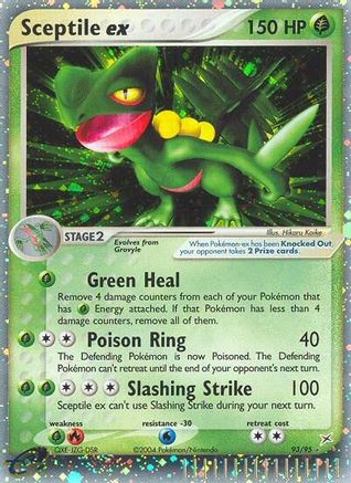 Sceptile ex (93) Holofoil - Team Magma vs Team Aqua