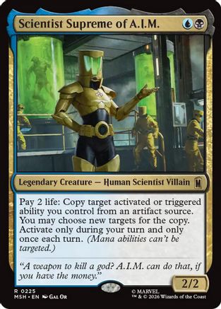 Scientist Supreme of A.I.M. (225) - Marvel Super Heroes