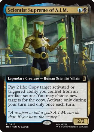 Scientist Supreme of A.I.M. (Extended Art) (423) - Marvel Super Heroes