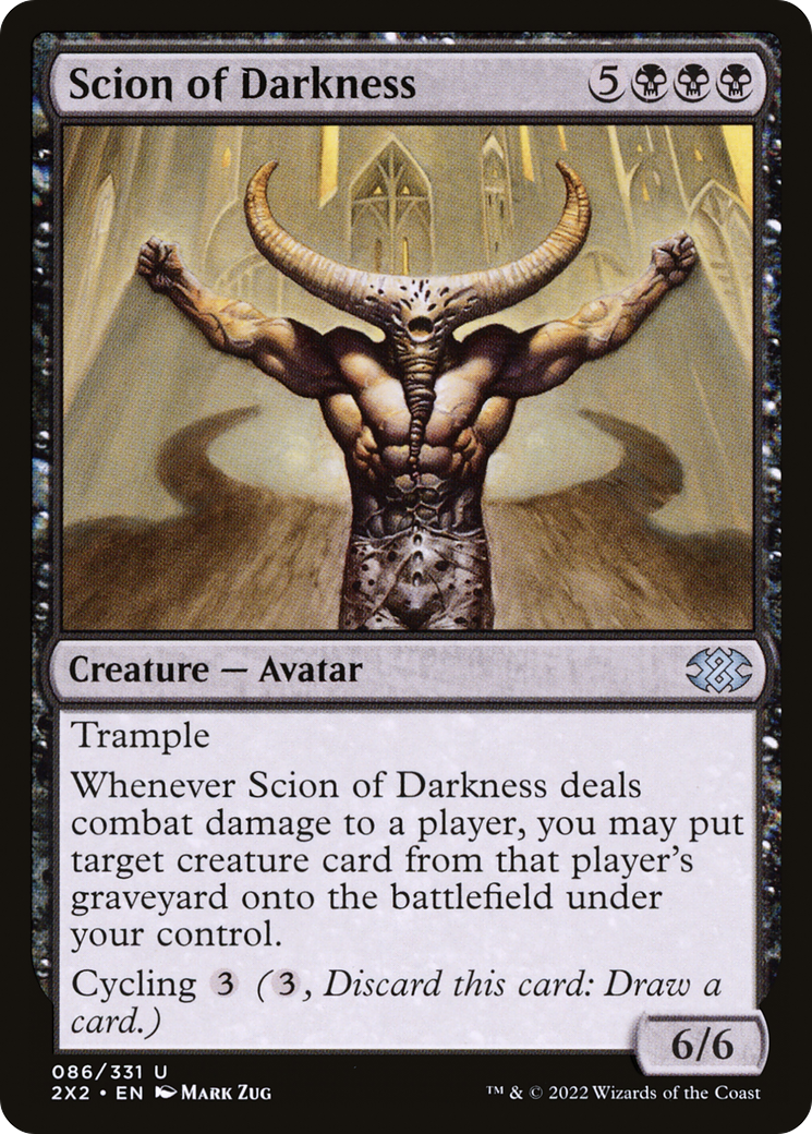 Scion of Darkness (086) Foil - Double Masters 2022