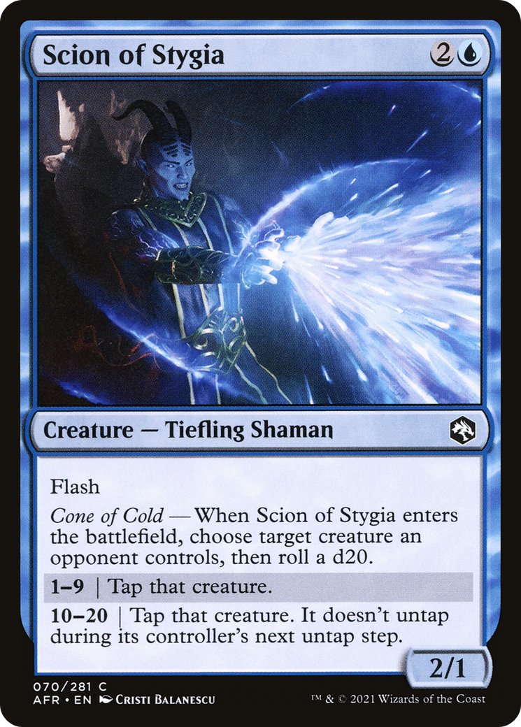 Scion of Stygia (070) - Adventures in the Forgotten Realms Foil