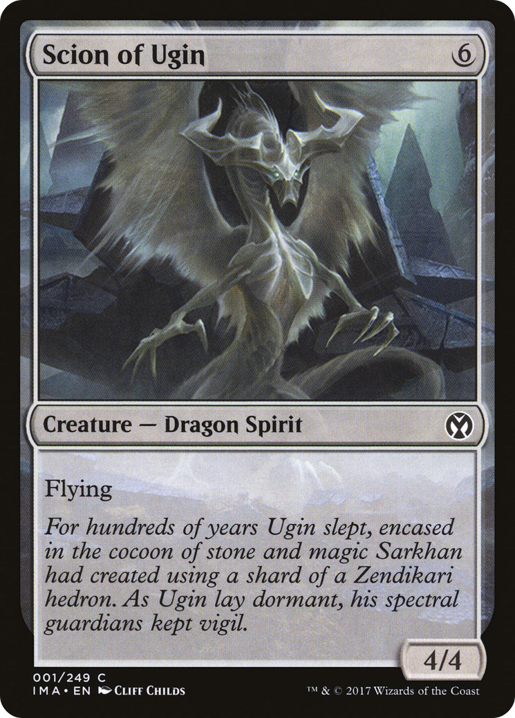 Scion of Ugin (001) Foil - Iconic Masters
