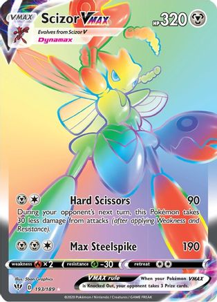 Scizor VMAX (193) Holofoil - Darkness Ablaze