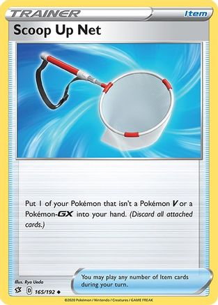 Scoop Up Net (165) Reverse Holofoil - Rebel Clash