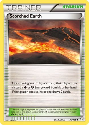 Scorched Earth (138) Reverse Holofoil - Primal Clash