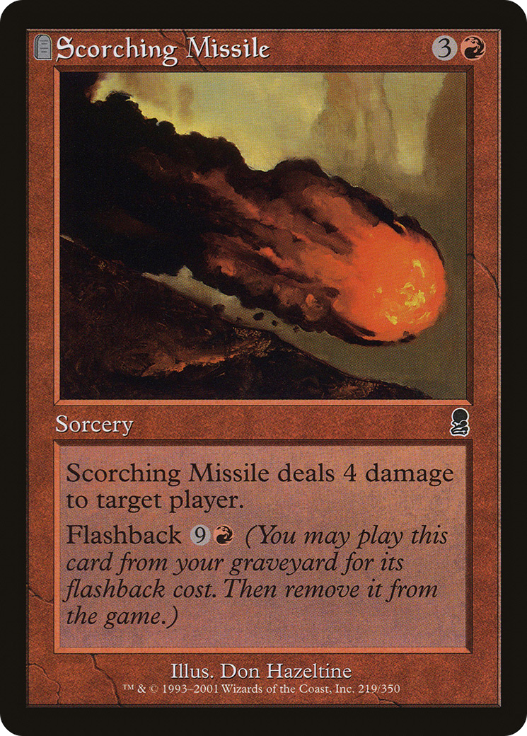 Scorching Missile (219) - Odyssey